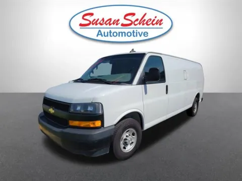 Blue 2023 Chevrolet Express Cargo Van 2500 for sale in Pelham, AL