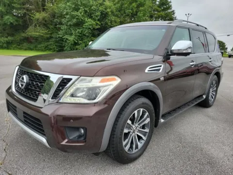 Red 2017 Nissan Armada SL for sale in Pelham, AL