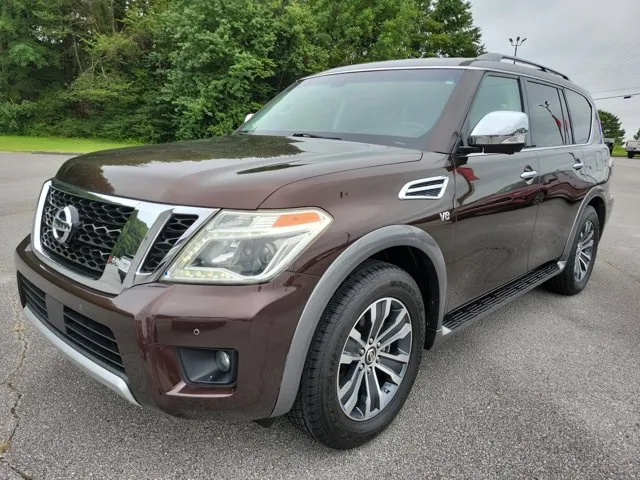 Red 2017 Nissan Armada SL for sale in Pelham, AL
