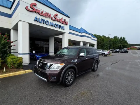 Red 2017 Nissan Armada SL for sale in Pelham, AL