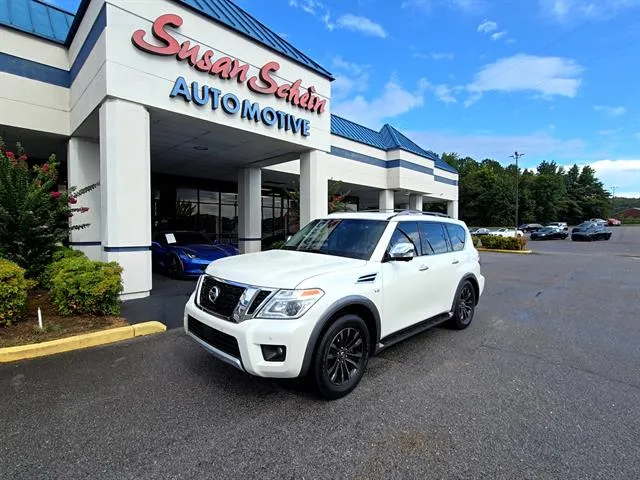 Red 2017 Nissan Armada Platinum for sale in Pelham, AL