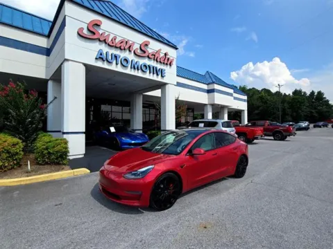 Red 2021 Tesla Model 3 Performance for sale in Pelham, AL