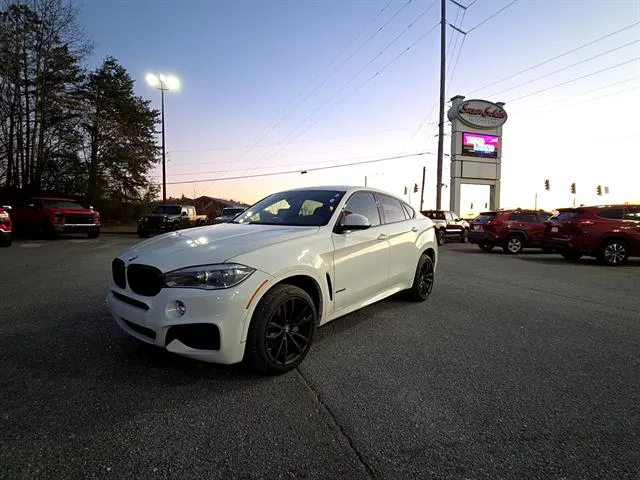 White 2018 BMW X6 xDrive 50i xDrive50i for sale in Pelham, AL