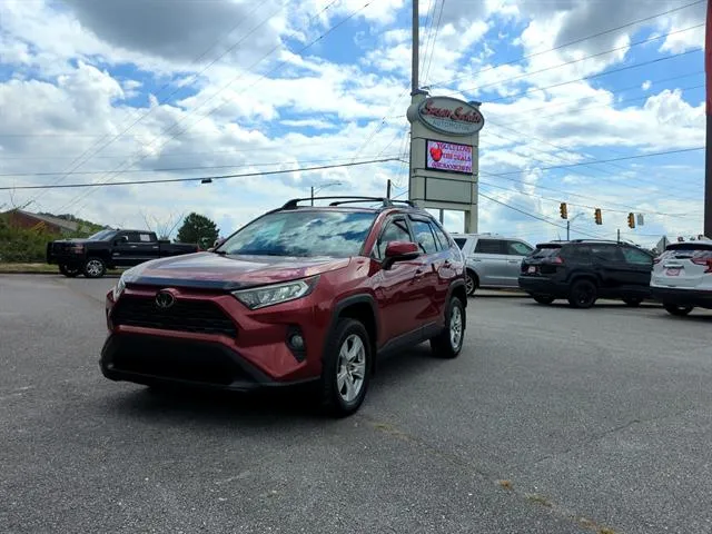 Red 2020 Toyota RAV4 XLE for sale in Pelham, AL