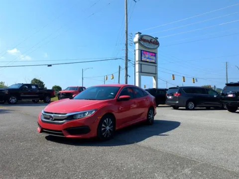 Red 2017 Honda Civic Sedan LX for sale in Pelham, AL