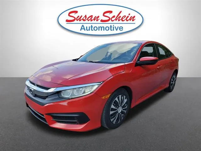 Red 2017 Honda Civic Sedan LX for sale in Pelham, AL