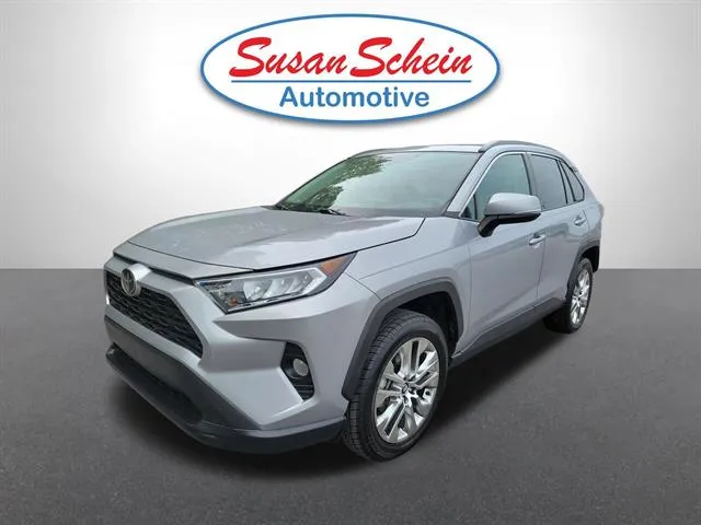Silver 2021 Toyota RAV4 XLE Premium for sale in Pelham, AL