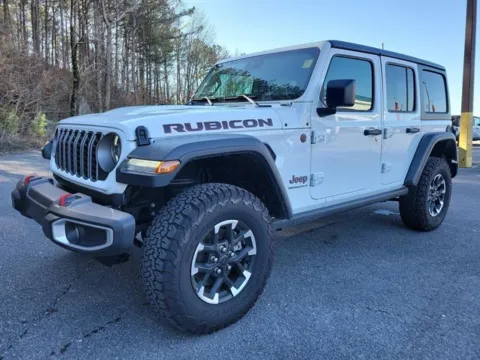 White 2025 Jeep Wrangler Rubicon for sale in Pelham, AL
