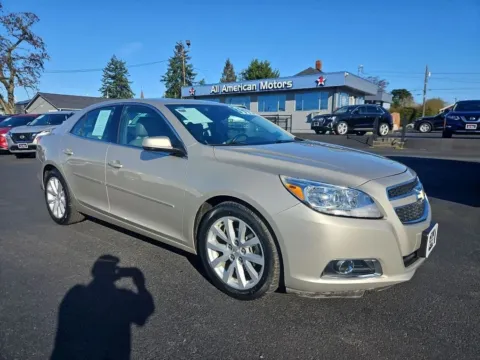 Another view of 2013 Chevrolet Malibu LT Sedan 4D for sale in Tacoma, WA at All American Motors
