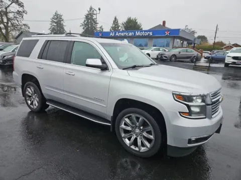 Silver 2019 Chevrolet Tahoe Premier Sport Utility 4D for sale in Tacoma, WA