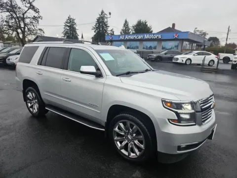 Silver 2019 Chevrolet Tahoe Premier Sport Utility 4D for sale in Tacoma, WA