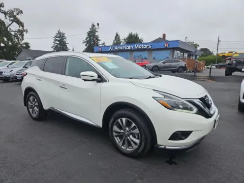 White 2018 Nissan Murano SL Sport Utility 4D for sale in Tacoma, WA
