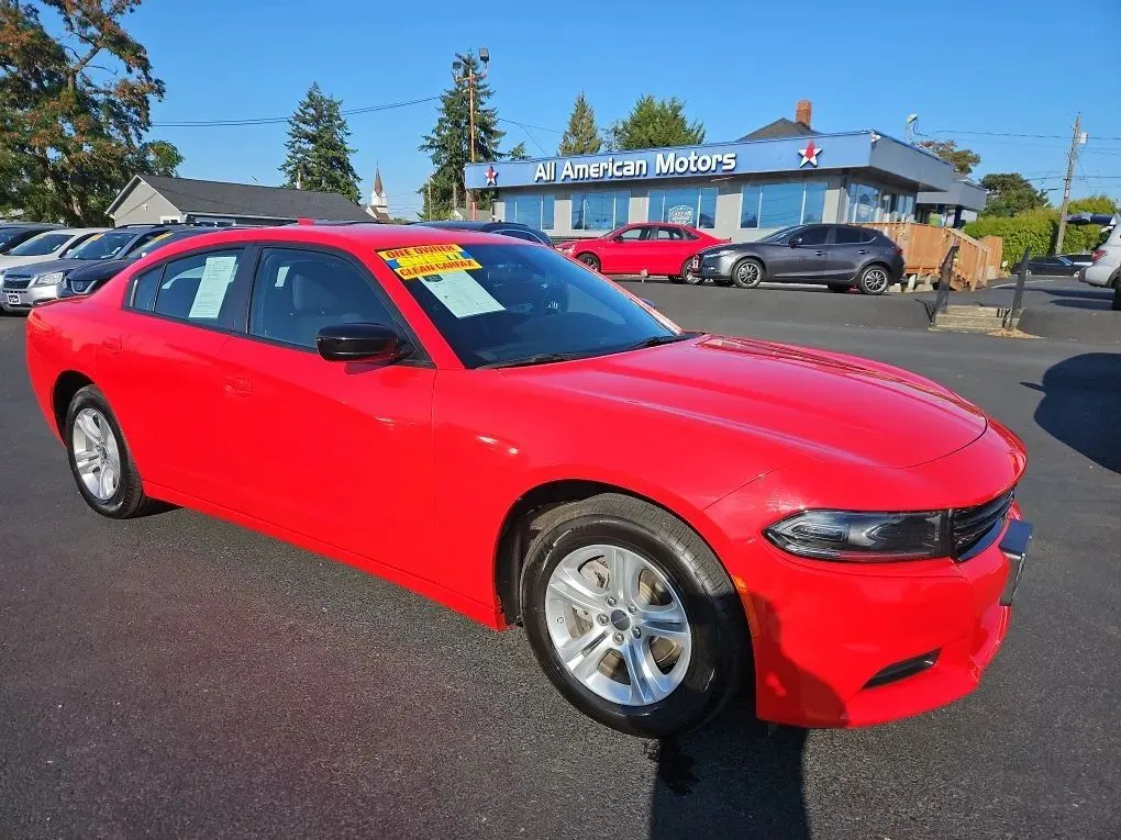 Red 2023 Dodge Charger SXT Sedan 4D for sale in Tacoma, WA