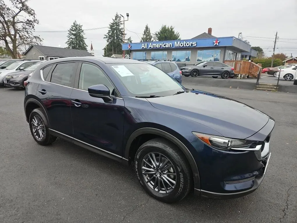 Blue 2019 MAZDA CX-5 Touring Sport Utility 4D for sale in Tacoma, WA