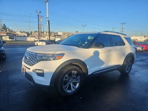 Another view of 2020 Ford Explorer Platinum Sport Utility 4D for sale in Tacoma, WA at All American Motors