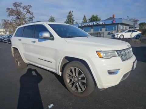 Green 2018 Jeep Grand Cherokee Overland Sport Utility 4D for sale in Tacoma, WA