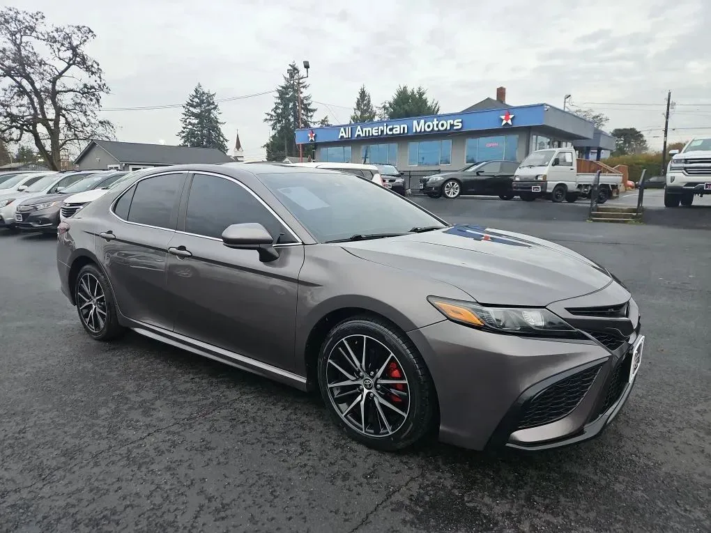 Gray 2021 Toyota Camry SE Nightshade Edition Sedan 4D for sale in Tacoma, WA