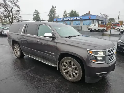 Gray 2016 Chevrolet Suburban LTZ Sport Utility 4D for sale in Tacoma, WA