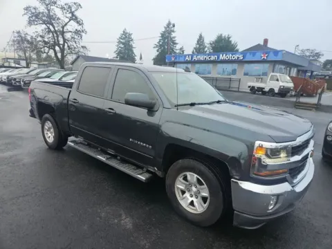 Gray 2017 Chevrolet Silverado 1500 Crew Cab LT Pickup 4D 5 3/4 ft for sale in Tacoma, WA