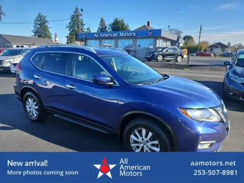 Blue 2019 Nissan Rogue SV Sport Utility 4D for sale in Tacoma, WA
