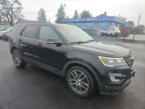 Black 2016 Ford Explorer Sport SUV 4D for sale in Tacoma, WA