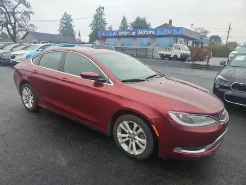 Red 2015 Chrysler 200 Limited Sedan 4D for sale in Tacoma, WA