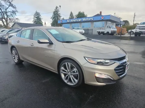 Gray 2022 Chevrolet Malibu LT Sedan 4D for sale in Tacoma, WA