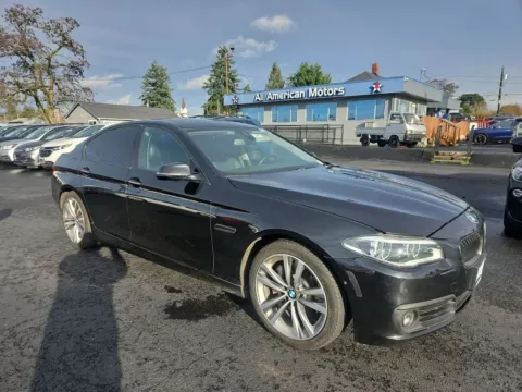 Black 2016 BMW 5 Series 535i xDrive Sedan 4D for sale in Tacoma, WA