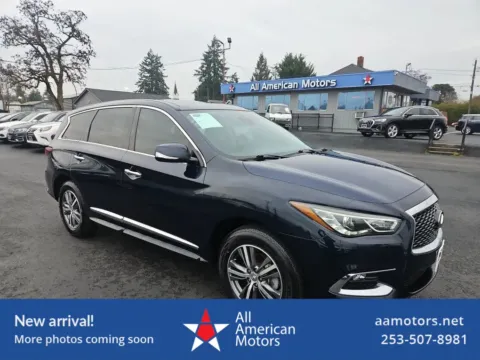 Blue 2020 INFINITI QX60 PURE Sport Utility 4D for sale in Tacoma, WA