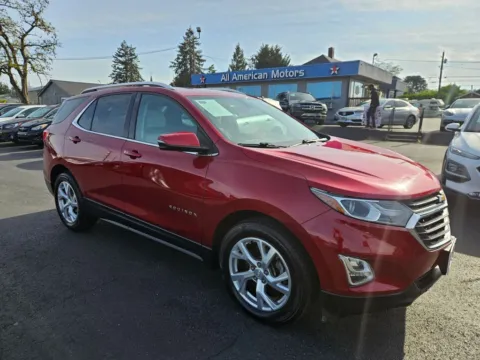 Red 2018 Chevrolet Equinox LT Sport Utility 4D for sale in Tacoma, WA