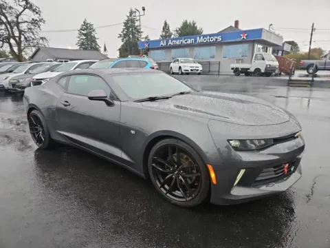 Gray 2017 Chevrolet Camaro LT Coupe 2D for sale in Tacoma, WA