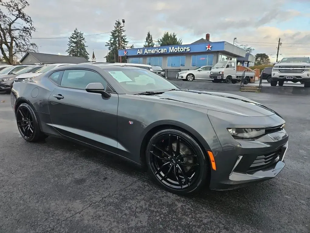 Gray 2017 Chevrolet Camaro LT Coupe 2D for sale in Tacoma, WA