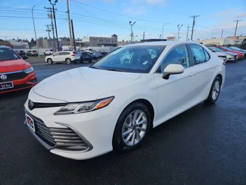 Another view of 2021 Toyota Camry LE Sedan 4D for sale in Tacoma, WA at All American Motors