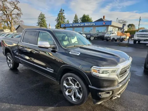 Black 2019 Ram 1500 Crew Cab Limited Pickup 4D 6 1/3 ft for sale in Tacoma, WA