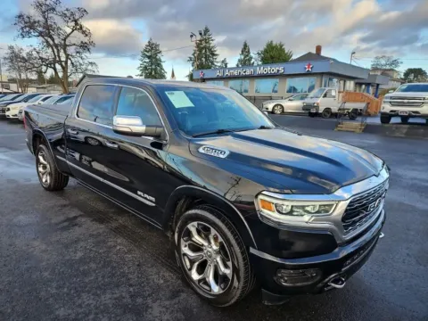 Black 2019 Ram 1500 Crew Cab Limited Pickup 4D 6 1/3 ft for sale in Tacoma, WA