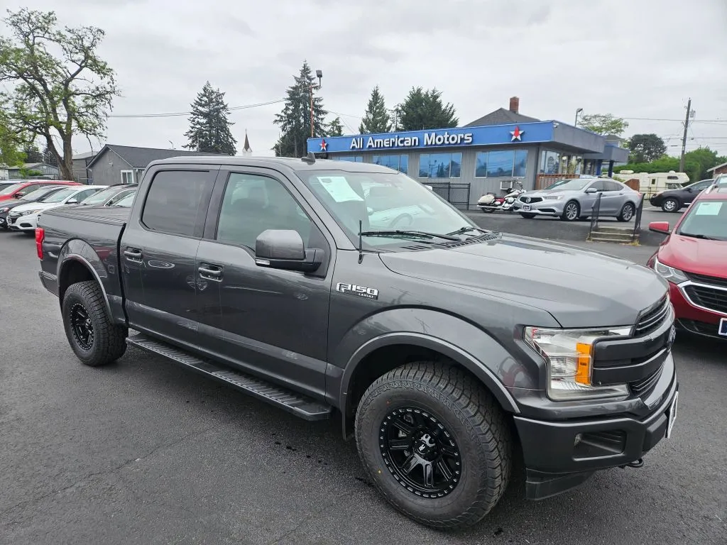 Gray 2020 Ford F-150 SuperCrew Cab Lariat Pickup 4D 5 1/2 ft for sale in Tacoma, WA