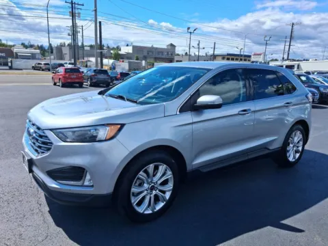 Another view of 2023 Ford Edge Titanium Sport Utility 4D for sale in Tacoma, WA at All American Motors