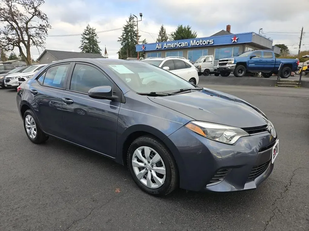Gray 2016 Toyota Corolla LE Sedan 4D for sale in Tacoma, WA