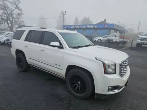 White 2018 GMC Yukon Denali Sport Utility 4D for sale in Tacoma, WA