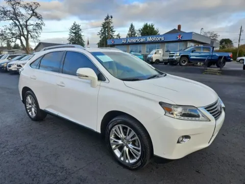 White 2013 Lexus RX 350 Sport Utility 4D for sale in Tacoma, WA