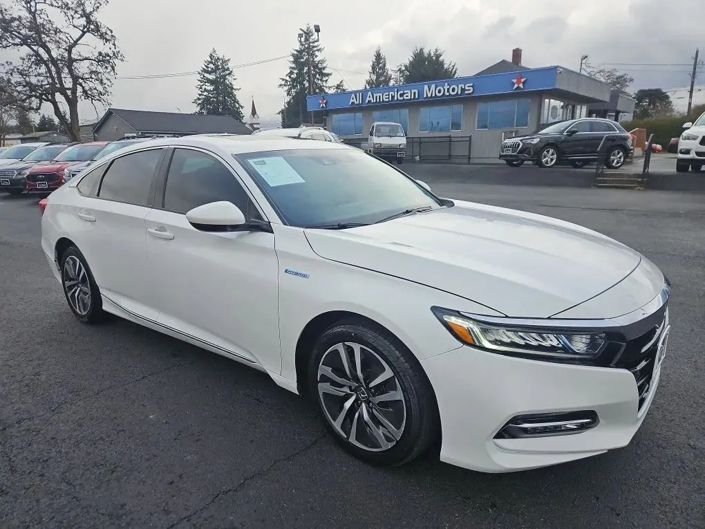 White 2019 Honda Accord Hybrid EX Sedan 4D for sale in Tacoma, WA