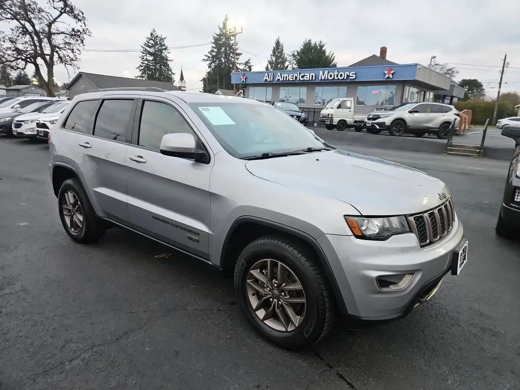 2016 Jeep Grand Cherokee 75th Anniversary Edition Sport Utility 4D for sale in Tacoma, WA