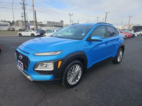 Another view of 2021 Hyundai Kona SEL Plus Sport Utility 4D for sale in Tacoma, WA at All American Motors