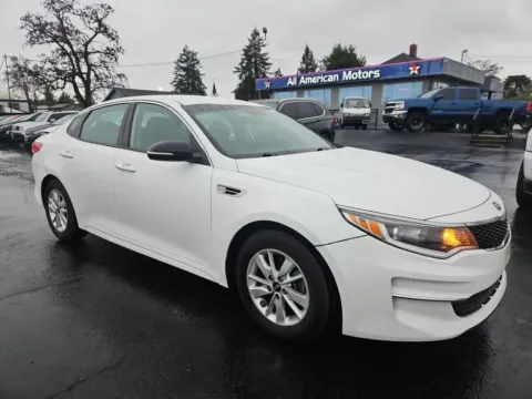 White 2017 Kia Optima LX Sedan 4D for sale in Tacoma, WA