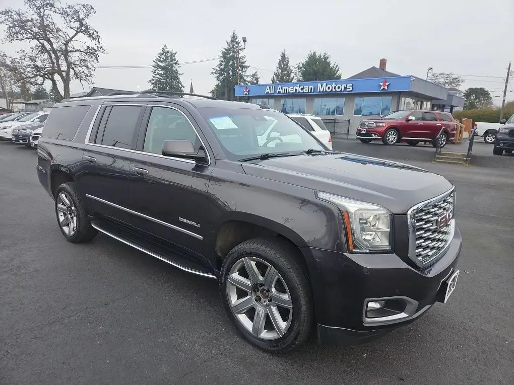 Gray 2018 GMC Yukon XL Denali Sport Utility 4D for sale in Tacoma, WA
