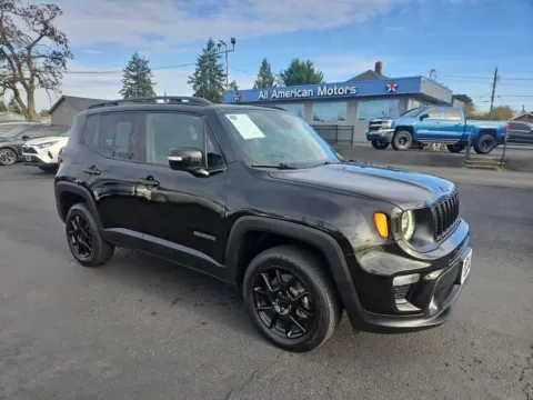 Black 2019 Jeep Renegade Altitude Sport Utility 4D for sale in Tacoma, WA