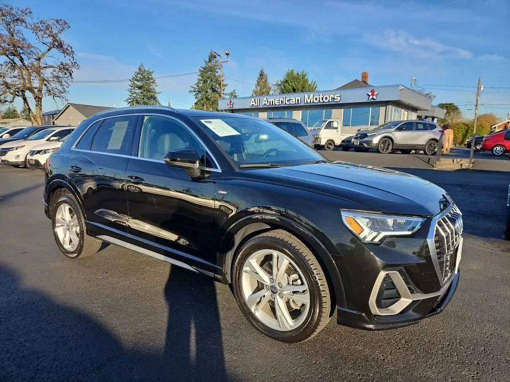 Black 2020 Audi Q3 S line Premium Plus Sport Utility 4D for sale in Tacoma, WA