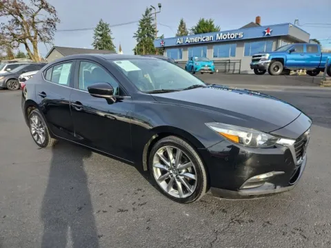 Black 2018 MAZDA MAZDA3 Touring Sedan 4D for sale in Tacoma, WA