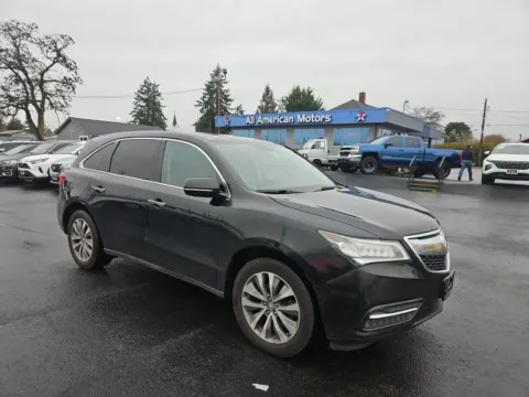 Black 2015 Acura MDX SH-AWD Sport Utility 4D for sale in Tacoma, WA