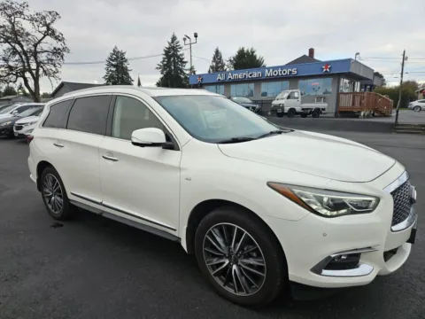 White 2019 INFINITI QX60 LUXE (2019.5) Sport Utility 4D for sale in Tacoma, WA